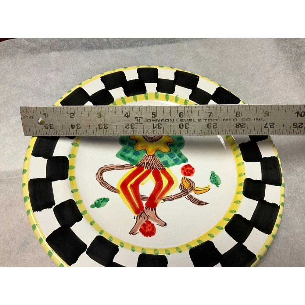 Vintage Plate  , Present Tense by Anne Hathaway, hand painted Italy, perfect